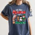 Christmas Sped Teacher Tis The Season For Inclusion Women Women's Comfort Colors T-Shirt Denim Christmas Sped Teacher Tis The Season For Inclusion Women Women's Comfort Colors T-Shirt Denim