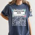 Composition Book Notebook Teachers Matching Group Halloween Women's Comfort Colors T-Shirt Denim Composition Book Notebook Teachers Matching Group Halloween Women's Comfort Colors T-Shirt Denim