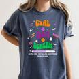 Computer Teacher Spooky Halloween Technology STEM Engineer Women's Comfort Colors T-Shirt Denim Computer Teacher Spooky Halloween Technology STEM Engineer Women's Comfort Colors T-Shirt Denim