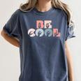 Cool Sign Language ASL Teacher Deaf People ASL Interpreter Women's Comfort Colors T-Shirt Denim