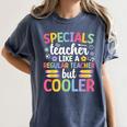 Cool Specials Teacher Specials Team Specials Squad Women's Comfort Colors T-Shirt Denim Cool Specials Teacher Specials Team Specials Squad Women's Comfort Colors T-Shirt Denim