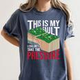 Couldn't Take The Pressure Geology Earth Science Teacher Women's Comfort Colors T-Shirt Denim Couldn't Take The Pressure Geology Earth Science Teacher Women's Comfort Colors T-Shirt Denim