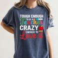Crazy Teacher Men Women School Teachers Women's Comfort Colors T-Shirt Denim Crazy Teacher Men Women School Teachers Women's Comfort Colors T-Shirt Denim
