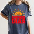 Cute Bilingual Spanish Teacher Buenos Dias Sunshine Women's Comfort Colors T-Shirt Denim Cute Bilingual Spanish Teacher Buenos Dias Sunshine Women's Comfort Colors T-Shirt Denim