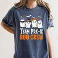 Cute Ghost Team Pre K Boo Crew Halloween Teacher Student Women's Comfort Colors T-Shirt Denim Cute Ghost Team Pre K Boo Crew Halloween Teacher Student Women's Comfort Colors T-Shirt Denim