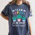 Cute SPED Teacher Special Education Cactus SPED Teacher Women's Comfort Colors T-Shirt Denim