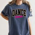 Dance Teacher Leopard Dancing Life Girls Women Dancer Women's Comfort Colors T-Shirt Denim Dance Teacher Leopard Dancing Life Girls Women Dancer Women's Comfort Colors T-Shirt Denim
