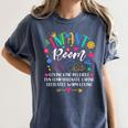 Daycare Provider Loving Kind Reliable Infant Room Teacher Women's Comfort Colors T-Shirt Denim Daycare Provider Loving Kind Reliable Infant Room Teacher Women's Comfort Colors T-Shirt Denim