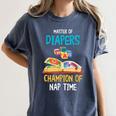 Daycare Provider Master Of Diapers Childcare Teacher Women's Comfort Colors T-Shirt Denim Daycare Provider Master Of Diapers Childcare Teacher Women's Comfort Colors T-Shirt Denim