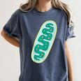 DIY Mitochondria Costume Biology Teacher Halloween Women's Comfort Colors T-Shirt Denim DIY Mitochondria Costume Biology Teacher Halloween Women's Comfort Colors T-Shirt Denim