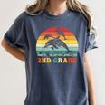 Dolphin Second Grade Back To School Teacher Student Women's Comfort Colors T-Shirt Denim