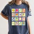 Dual Language Crew Bilingual Spanish Teacher Back To School For Men Women Women's Comfort Colors T-Shirt Denim
