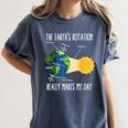 Earth Rotation Earth Day Science Teacher Kids Women Women's Comfort Colors T-Shirt Denim Earth Rotation Earth Day Science Teacher Kids Women Women's Comfort Colors T-Shirt Denim
