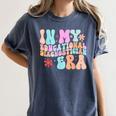 In My Educational Diagnostician Era Learning Support Teacher Women's Comfort Colors T-Shirt Denim