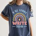 ELA English Teacher Women's Comfort Colors T-Shirt Denim