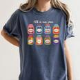 ELL Is My Jam English Language Learner Aide ELL Teacher Women's Comfort Colors T-Shirt Denim ELL Is My Jam English Language Learner Aide ELL Teacher Women's Comfort Colors T-Shirt Denim
