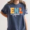 ENL Squad Back To School Teachers Students ENL Crew Men Women Girls Kids Women's Comfort Colors T-Shirt Denim ENL Squad Back To School Teachers Students ENL Crew Men Women Girls Kids Women's Comfort Colors T-Shirt Denim