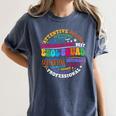 ESOL Squad Teachers And Students Team Back To School Women's Comfort Colors T-Shirt Denim
