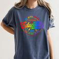 Exceptional Educator Squad Special Education Teacher Autism Women's Comfort Colors T-Shirt Denim