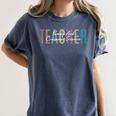 FACS Teacher Family And Consumer Science Teacher Women's Comfort Colors T-Shirt Denim FACS Teacher Family And Consumer Science Teacher Women's Comfort Colors T-Shirt Denim
