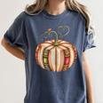 Fall Book Pumpkin Fall Librarians Bookworm Teachers Students Women's Comfort Colors T-Shirt Denim Fall Book Pumpkin Fall Librarians Bookworm Teachers Students Women's Comfort Colors T-Shirt Denim