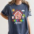 Farm Field Trip Squad Field Day 2025 Teachers Students Women's Comfort Colors T-Shirt Denim Farm Field Trip Squad Field Day 2025 Teachers Students Women's Comfort Colors T-Shirt Denim