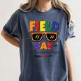 Field Day 2025 Let The Games Begin Kids Boys Girls Teachers Women's Comfort Colors T-Shirt Denim Field Day 2025 Let The Games Begin Kids Boys Girls Teachers Women's Comfort Colors T-Shirt Denim