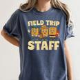 Field Trip Teacher Field Women's Comfort Colors T-Shirt Denim Field Trip Teacher Field Women's Comfort Colors T-Shirt Denim