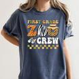 Field Zoo Trip Teacher First Grade Crew Back To School Women's Comfort Colors T-Shirt Denim Field Zoo Trip Teacher First Grade Crew Back To School Women's Comfort Colors T-Shirt Denim