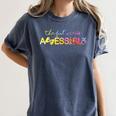 The Future Is Accessible Special Education Teacher Women's Comfort Colors T-Shirt Denim