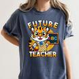 Future Teacher Graphic For Boys Inspiring Young Minds Women's Comfort Colors T-Shirt Denim