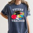 Future Teacher Costume For Adults And Kids T-Shirt Women's Comfort Colors T-Shirt Denim Future Teacher Costume For Adults And Kids T-Shirt Women's Comfort Colors T-Shirt Denim
