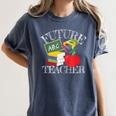 Future Teacher Costume Tee For Men Women Adults And Kids Women's Comfort Colors T-Shirt Denim Future Teacher Costume Tee For Men Women Adults And Kids Women's Comfort Colors T-Shirt Denim