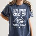Geology Outfit Geology Teacher Geology Department Geologist Women's Comfort Colors T-Shirt Denim