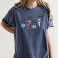 Grammar Teacher Punctuation English First Day Back To School Women's Comfort Colors T-Shirt Denim