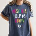 Growth Mindset Positive Back To School Teacher Student Women's Comfort Colors T-Shirt Denim Growth Mindset Positive Back To School Teacher Student Women's Comfort Colors T-Shirt Denim