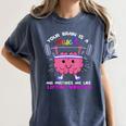 Growth Mindset Teacher Shirt Inspirational Shirts Women's Comfort Colors T-Shirt Denim