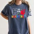 H Is For Head Start Teacher First Day Of School Tee Women's Comfort Colors T-Shirt Denim H Is For Head Start Teacher First Day Of School Tee Women's Comfort Colors T-Shirt Denim