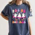 Halloween Dance Teacher Pas De Boo-Ree Ghost Ballet Dancer Women's Comfort Colors T-Shirt Denim