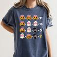 Halloween Math Teacher Men Women Order Of Operations Women's Comfort Colors T-Shirt Denim Halloween Math Teacher Men Women Order Of Operations Women's Comfort Colors T-Shirt Denim