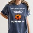 Halloween Pumpkin Pi Math Geometry Teachers Students For Men Women Kids Women's Comfort Colors T-Shirt Denim