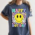 Happy Dot Day Shirts Teacher Student Girls Kids Smile Face Women's Comfort Colors T-Shirt Denim Happy Dot Day Shirts Teacher Student Girls Kids Smile Face Women's Comfort Colors T-Shirt Denim