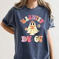 Haunted By 67 Meme Six Seven 6 7 Halloween Teachers Women's Comfort Colors T-Shirt Denim Haunted By 67 Meme Six Seven 6 7 Halloween Teachers Women's Comfort Colors T-Shirt Denim