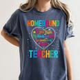 Homebound Teacher Appreciation Week Back To School Heart Women's Comfort Colors T-Shirt Denim Homebound Teacher Appreciation Week Back To School Heart Women's Comfort Colors T-Shirt Denim