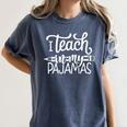Homeschool Mom Teacher I Teach In My Pajamas For Women Women's Comfort Colors T-Shirt Denim Homeschool Mom Teacher I Teach In My Pajamas For Women Women's Comfort Colors T-Shirt Denim