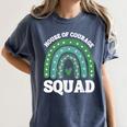 House Of Courage Squad RCA School Teacher Student Tee Women's Comfort Colors T-Shirt Denim