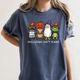 Inclusion Isn't Scary SLP Halloween Sped Teacher Animal Women's Comfort Colors T-Shirt Denim Inclusion Isn't Scary SLP Halloween Sped Teacher Animal Women's Comfort Colors T-Shirt Denim