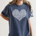 Instructional Assistant Teacher Appreciation T Shirt Women's Comfort Colors T-Shirt Denim Instructional Assistant Teacher Appreciation T Shirt Women's Comfort Colors T-Shirt Denim