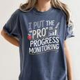 Intervention Teacher Progress Monitoring Intervention Women's Comfort Colors T-Shirt Denim Intervention Teacher Progress Monitoring Intervention Women's Comfort Colors T-Shirt Denim