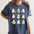 It's A Bootiful Day To Make Music Ghost Teacher Women's Comfort Colors T-Shirt Denim